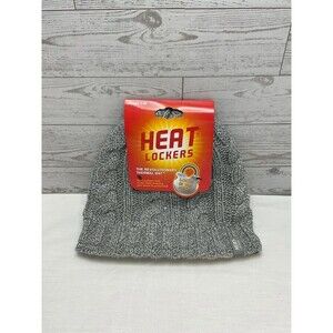 Heat Lockers Gray Thermal Hat S/M New